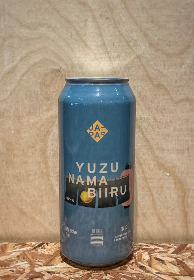 Japas Cervejaria 'Yuzu Nama Biiru' Super Dry Rice Lager with Yuzu (Brazil)