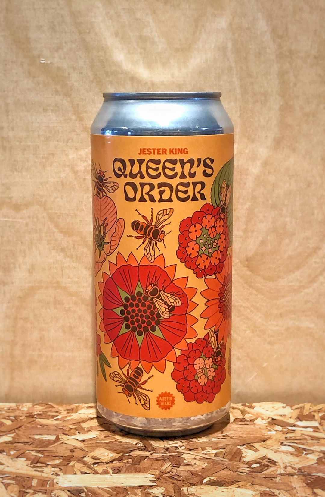 Jester King 'Queen's Order' Farmhouse Ale brewed with Honey & Lemon Peel (Austin, TX)
