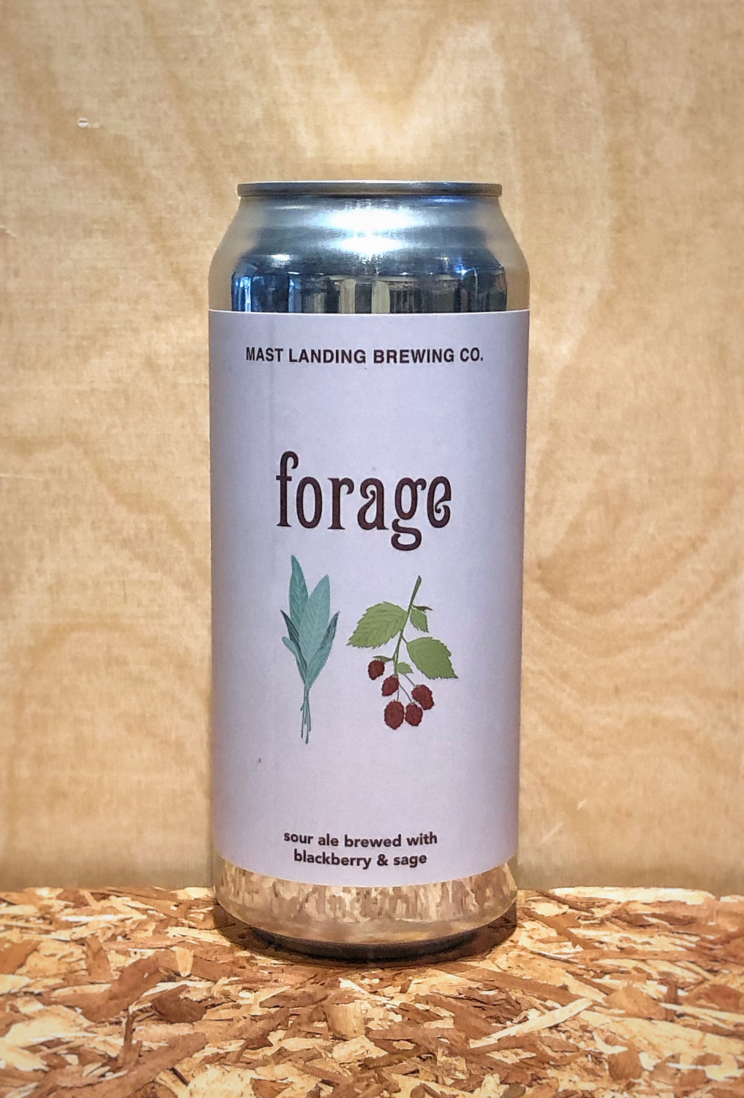 Mast Landing 'Forage' Sour Ale brewed with Blackberry & Sage (Westbrook, ME)