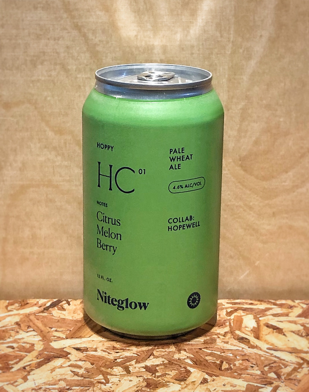 Niteglow x Hopewell 'HC01' Pale Wheat Ale (Chicago, IL)