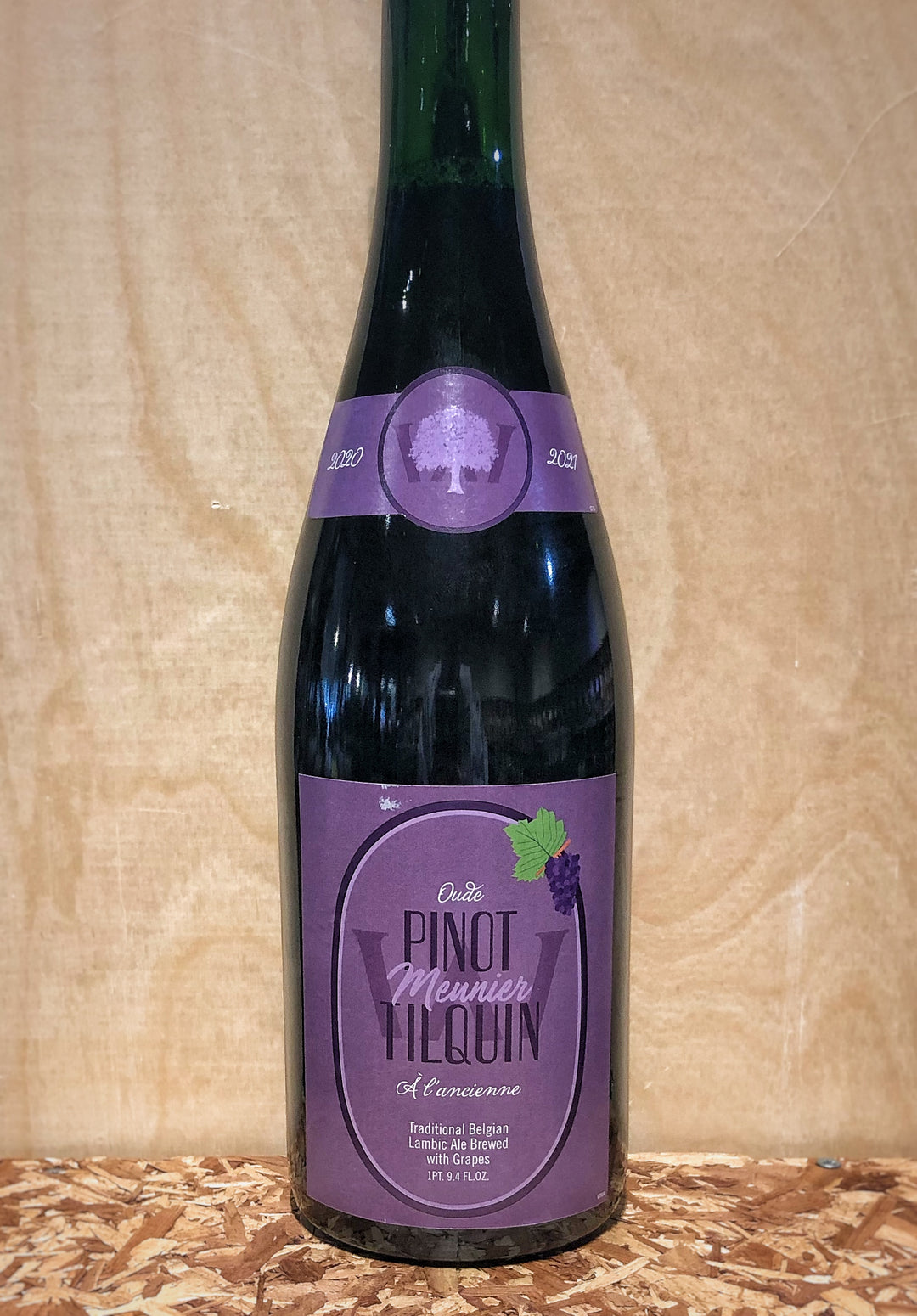 Oude Pinot Meunier Tilquin à L’Ancienne Traditional Belgian Lambic Ale brewed with Grapes (Rebecq, Belgium 2020-2021)