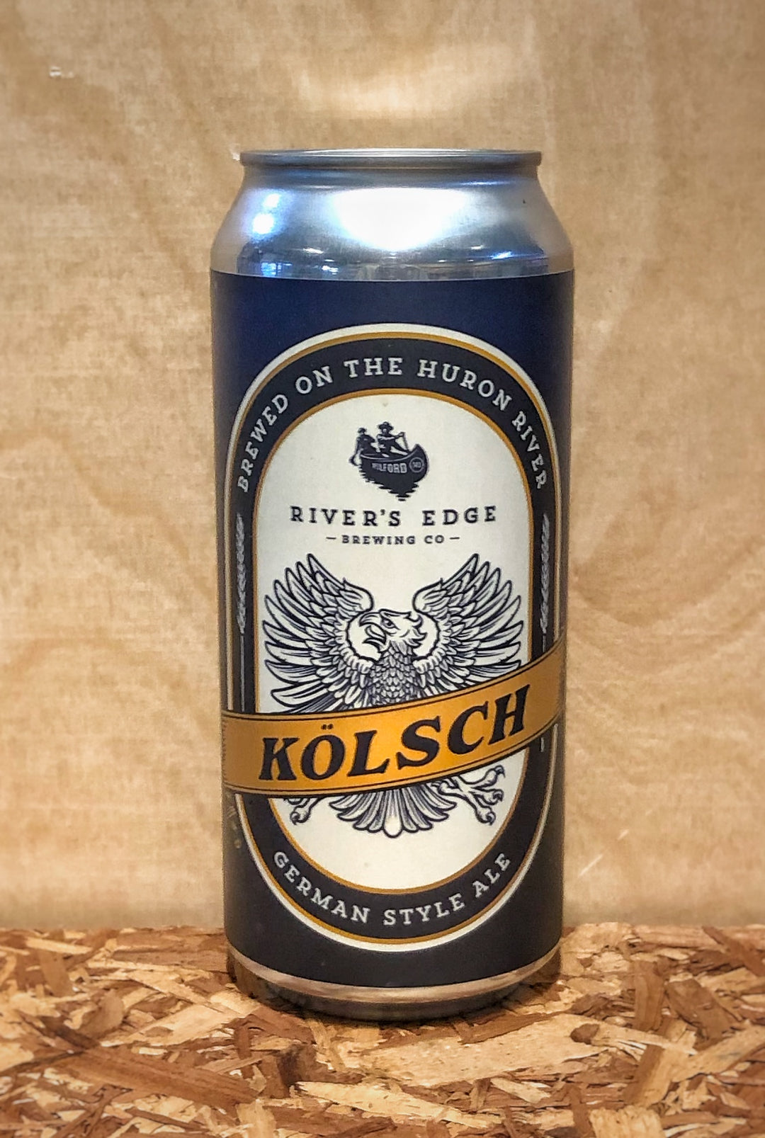 River's Edge Brewing Co. Kolsch German Style Ale (Milford, MI)