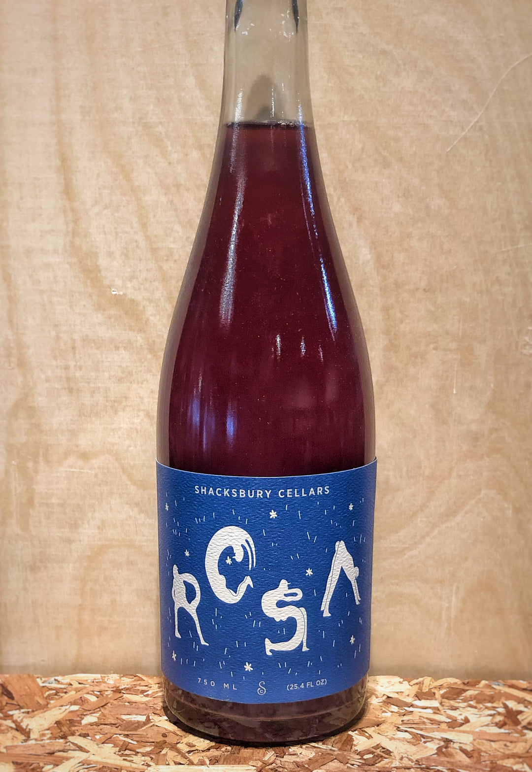 Shacksbury Cellars x Martha Stoumen 'Rosa' Sparkling Hard Cider aged on Red Wine Grape Skins (Vergennes, VT)