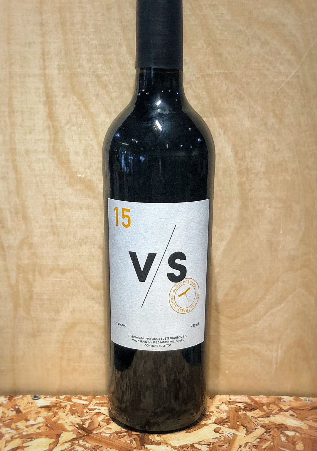 Vinos Subterráneos 'V/S' Tinto Rioja 2015 (Rioja, Spain)
