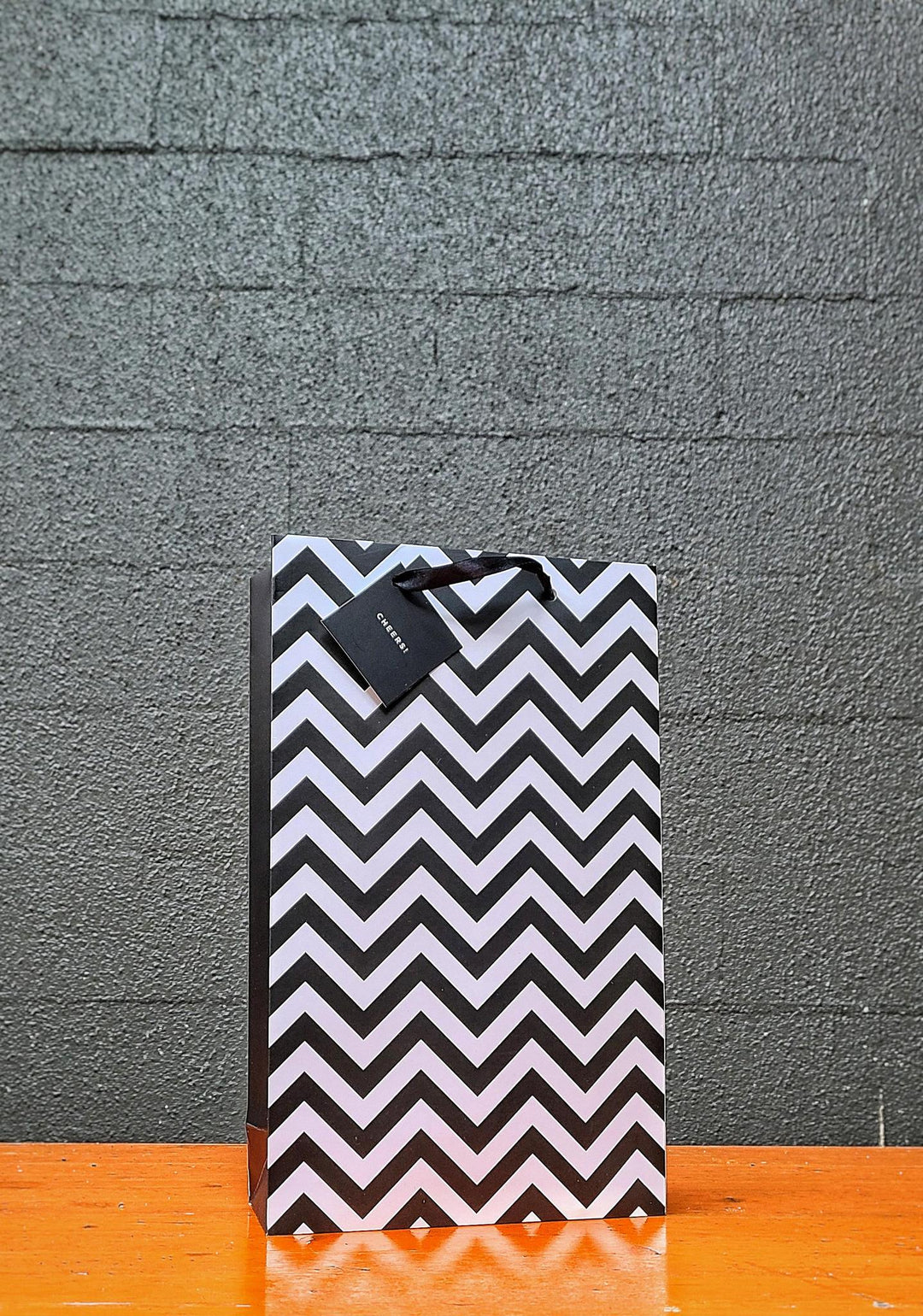 Assorted Two Bottle Chevron Wine Bags